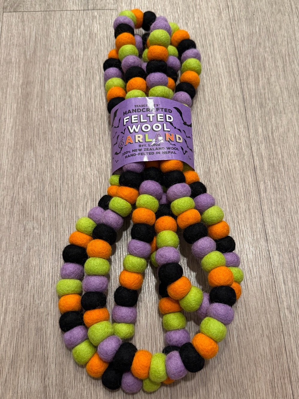 Trader Joe’s Felted Wool Garland